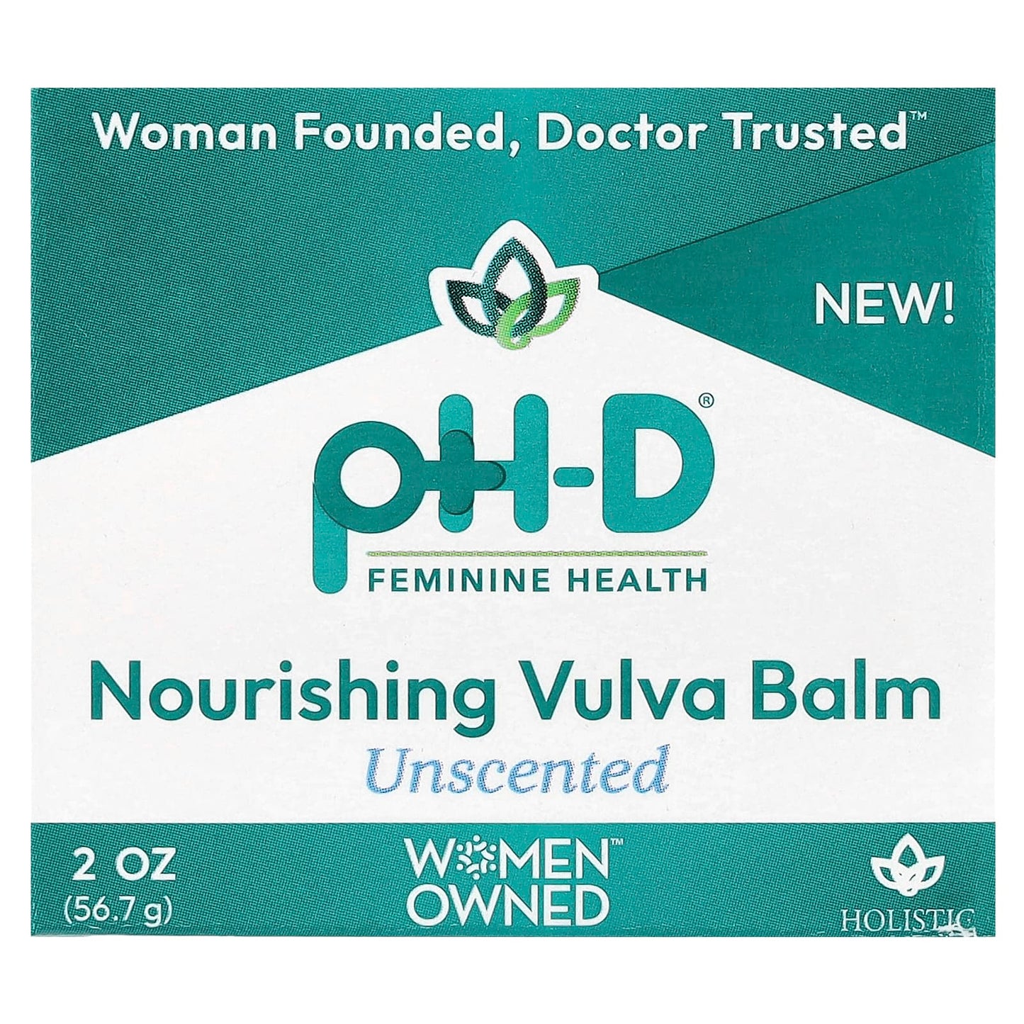 pH-D Feminine Health, Nourishing Vulva Balm, Unscented, 2 oz (56.7 g) - Image 2