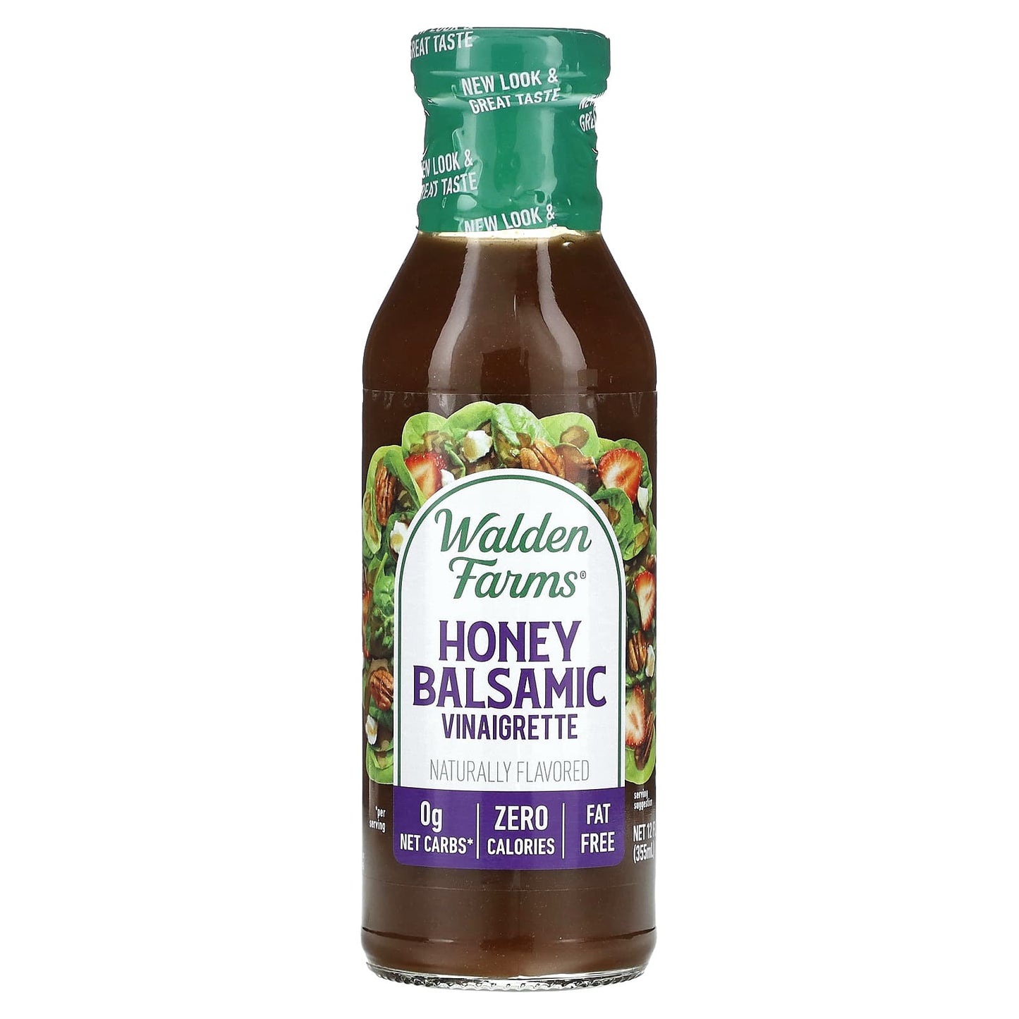 Walden Farms, Honey Balsamic Vinaigrette, 12 fl oz (355 ml) - Image 1