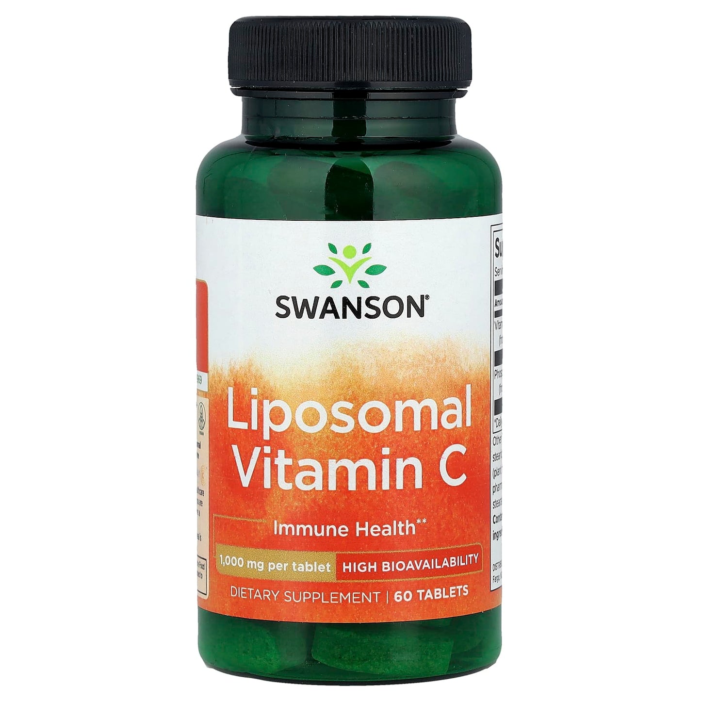 Swanson, Liposomal Vitamin C, 60 Tablets - Image 1