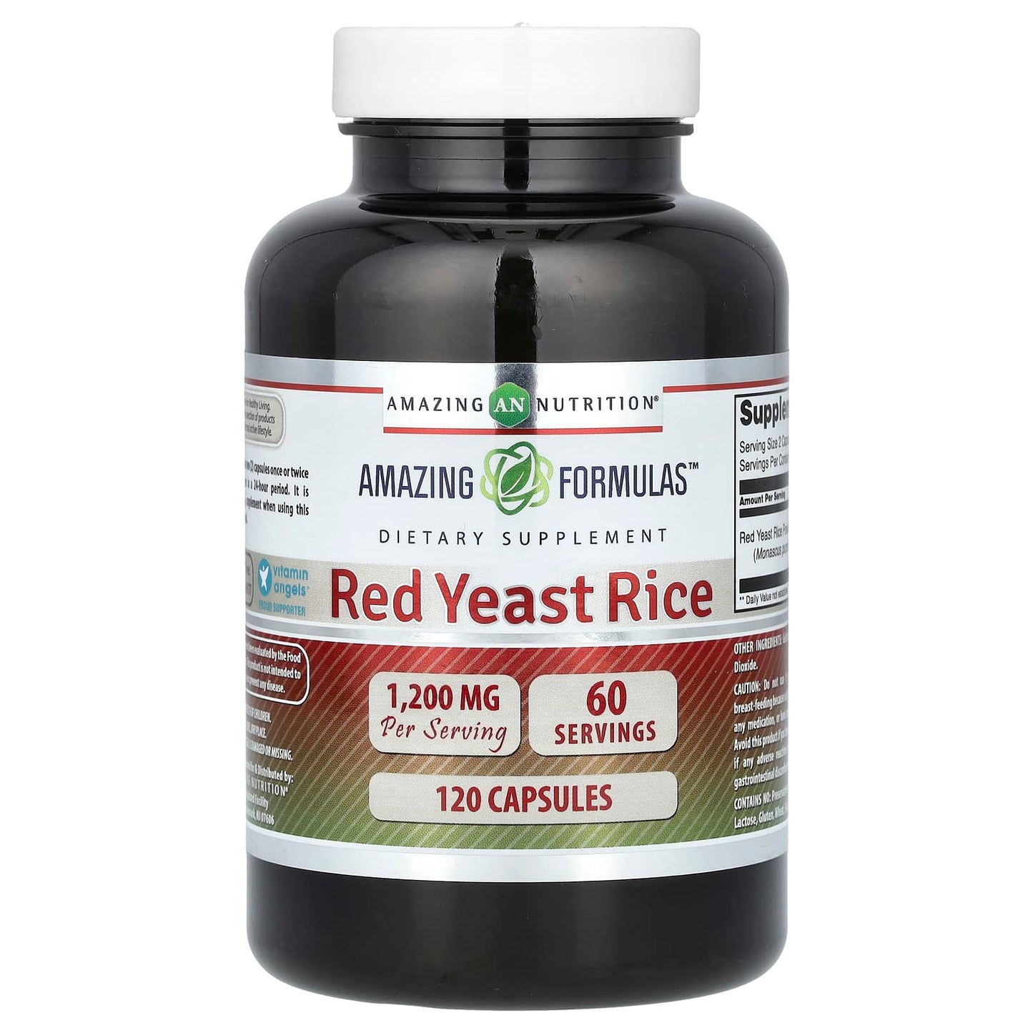 Red Yeast Rice 120 Capsules for Heart Health Support - Image 1