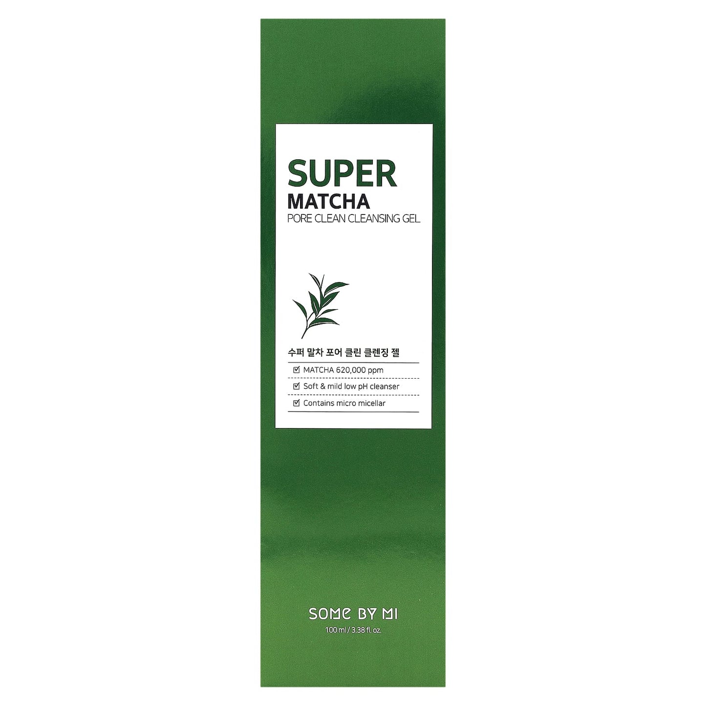 SOME BY MI, Super Matcha Pore Clean Cleansing Gel, 3.38 fl oz (100 ml) - Image 2