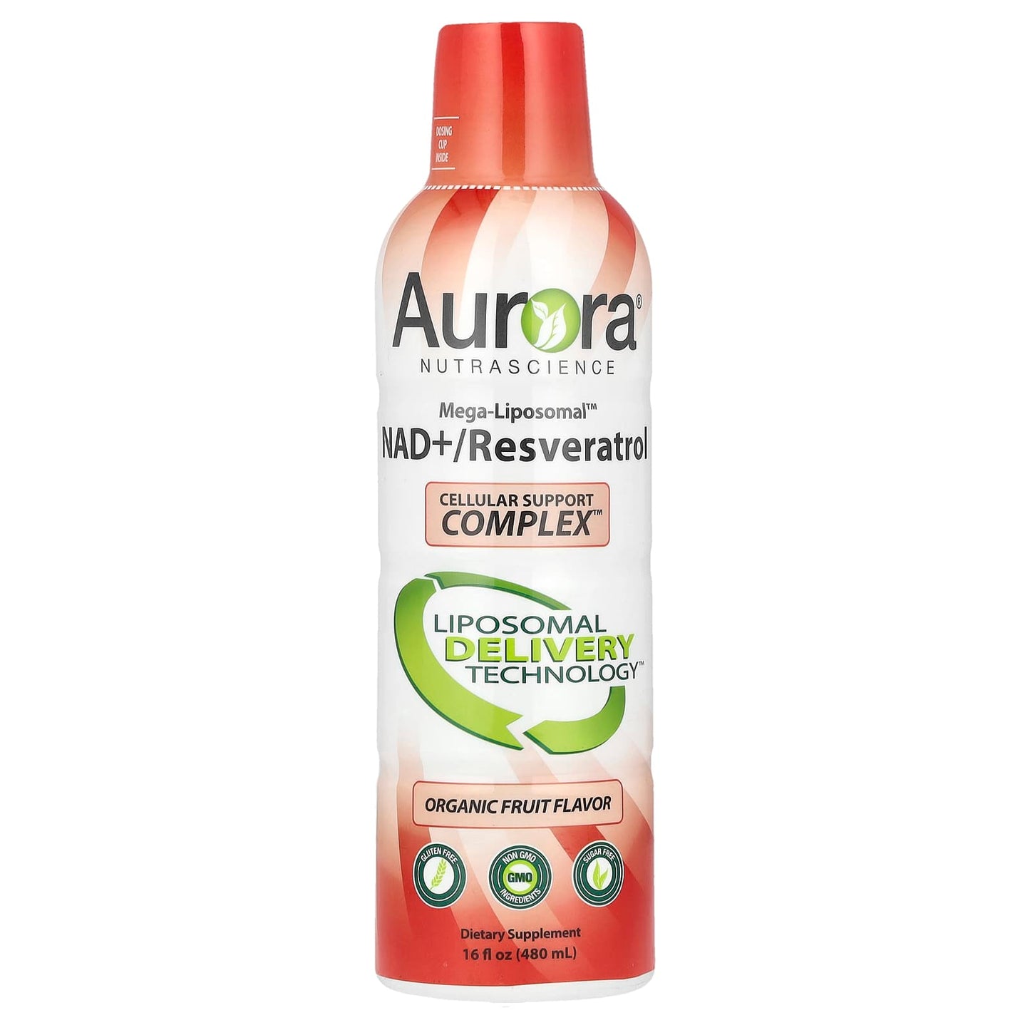 Boost Energy with Aurora Nutrascience Mega-Liposomal NAD+ & Resveratrol - Image 1