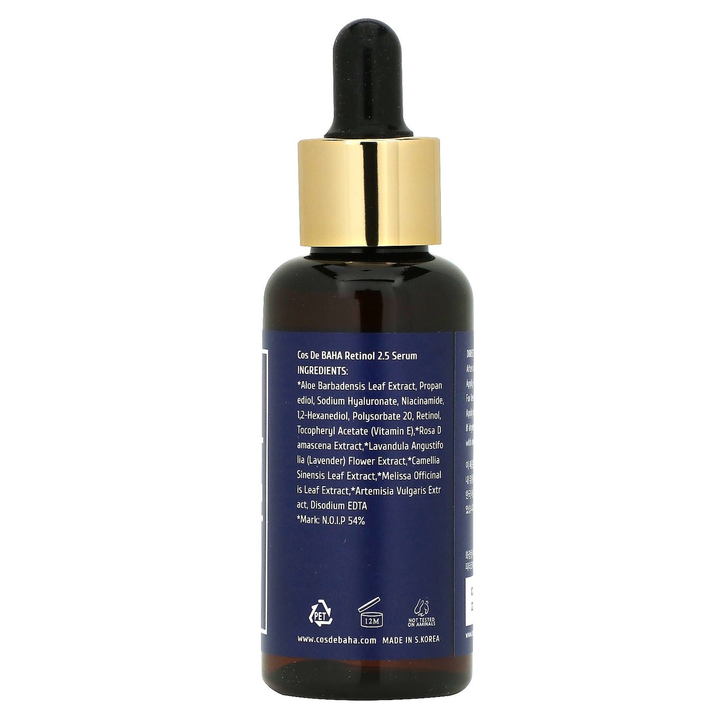 Cos De BAHA Retinol 2.5 Serum for Anti-Aging Skin Care - Image 2