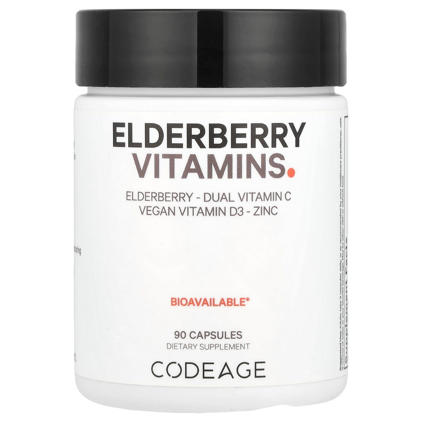 Codeage Elderberry Vitamins - Boost Immunity & Energy - Image 1