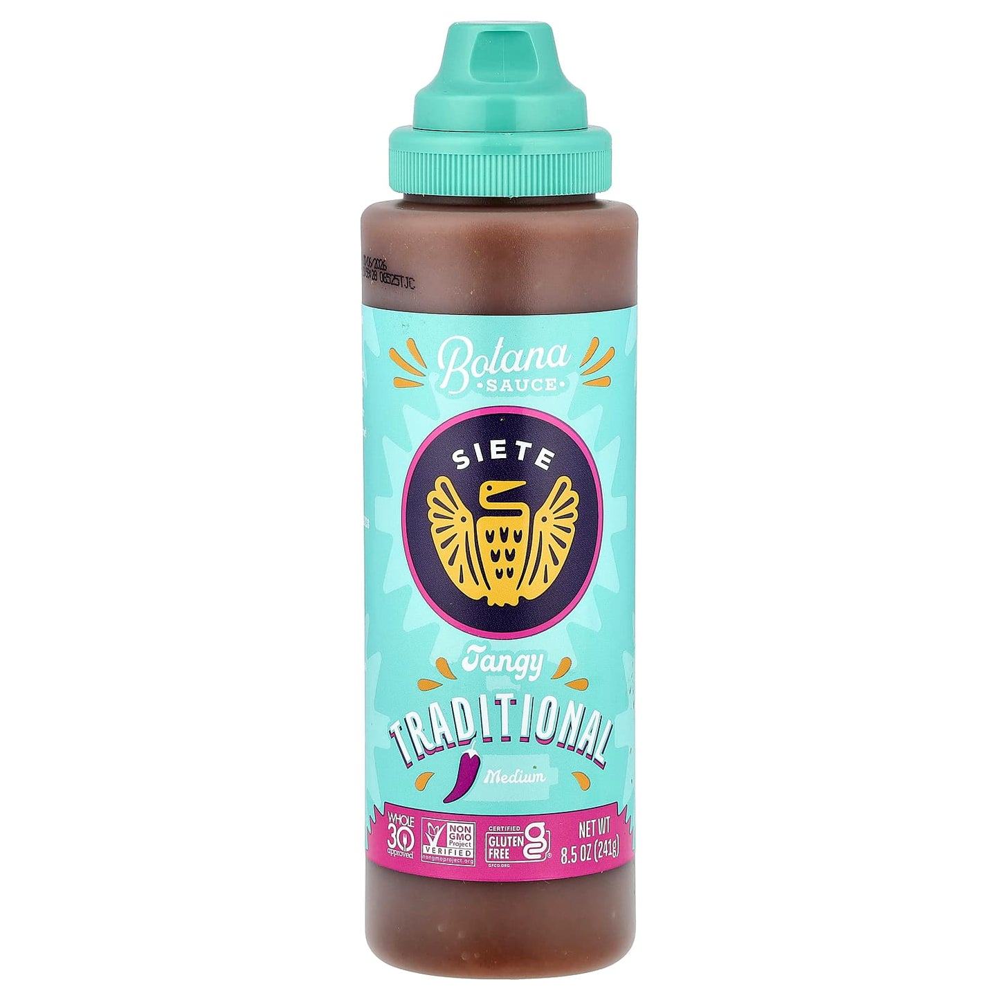 Siete, Traditional Botana Sauce, Medium, 8.5 oz (241 g) - Image 1
