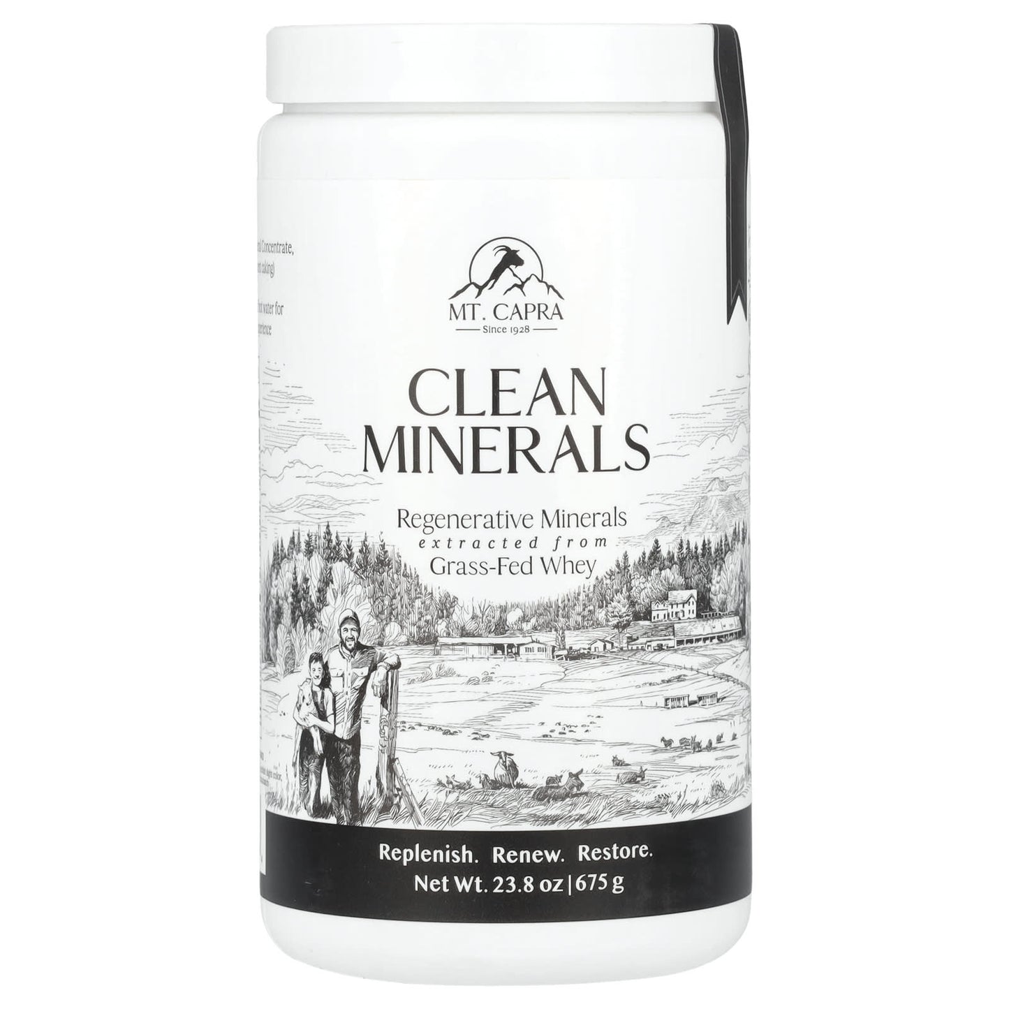 Mt. Capra, Clean Minerals, 23.8 oz (675 g) - Image 1