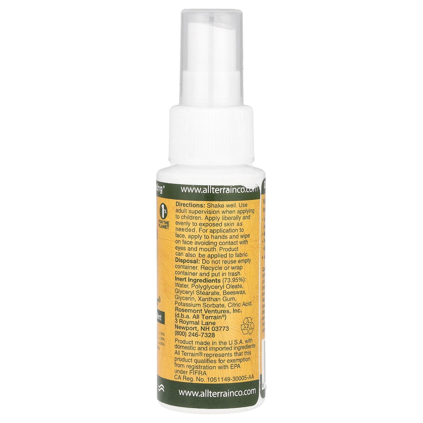 All Terrain Kids Natural Insect Repellent, 2.0 fl oz (59 ml) - DEET-Free & Safe - Image 2
