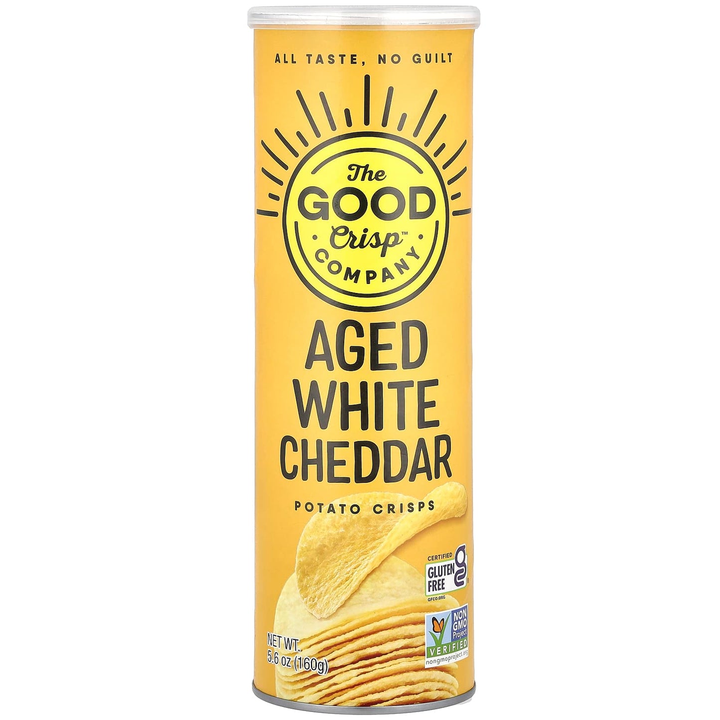 The Good Crisp Company, Potato Crisps, Aged White Cheddar, 5.6 oz (160 g) - Image 1