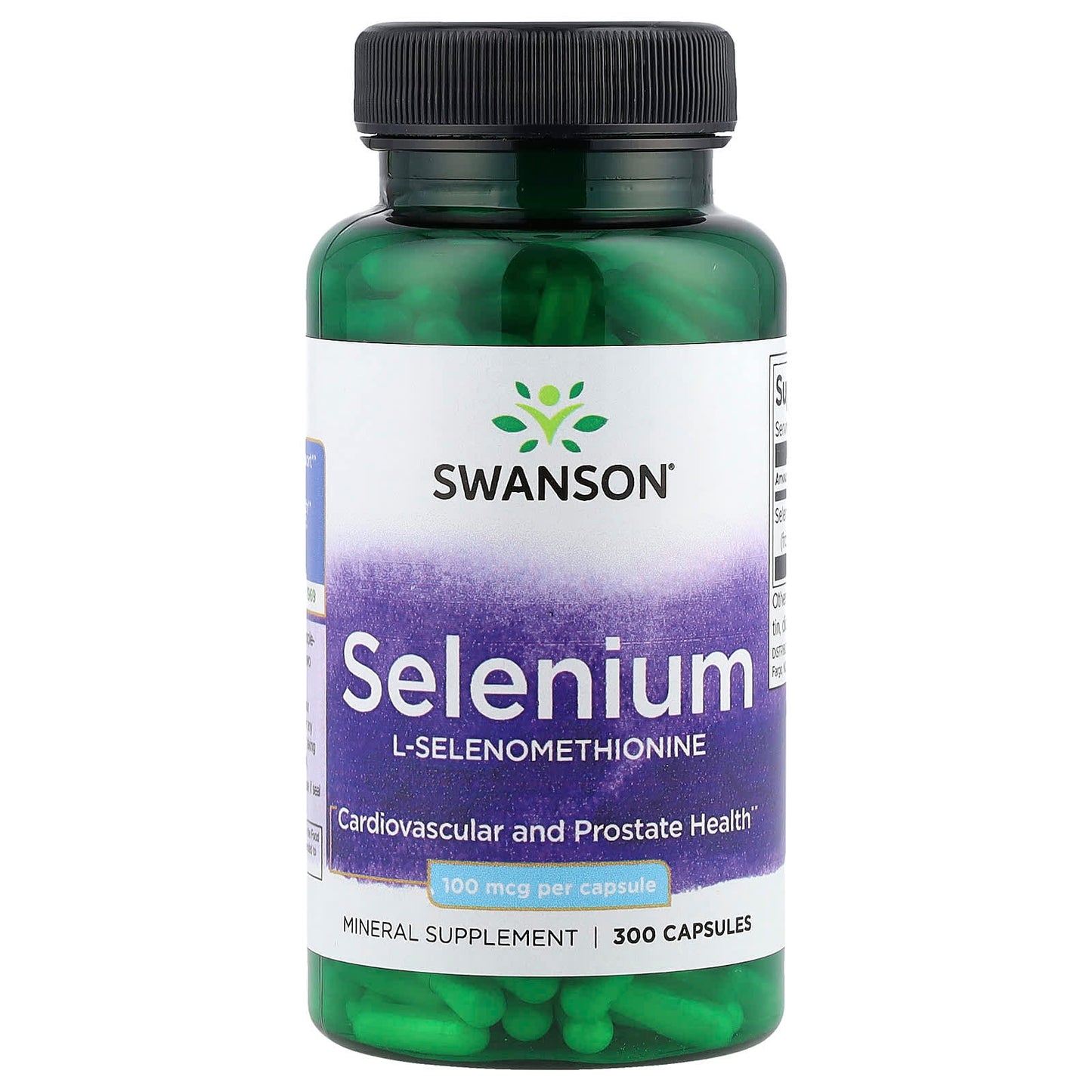 Swanson, Selenium, 100 mcg, 300 Capsules - Image 1