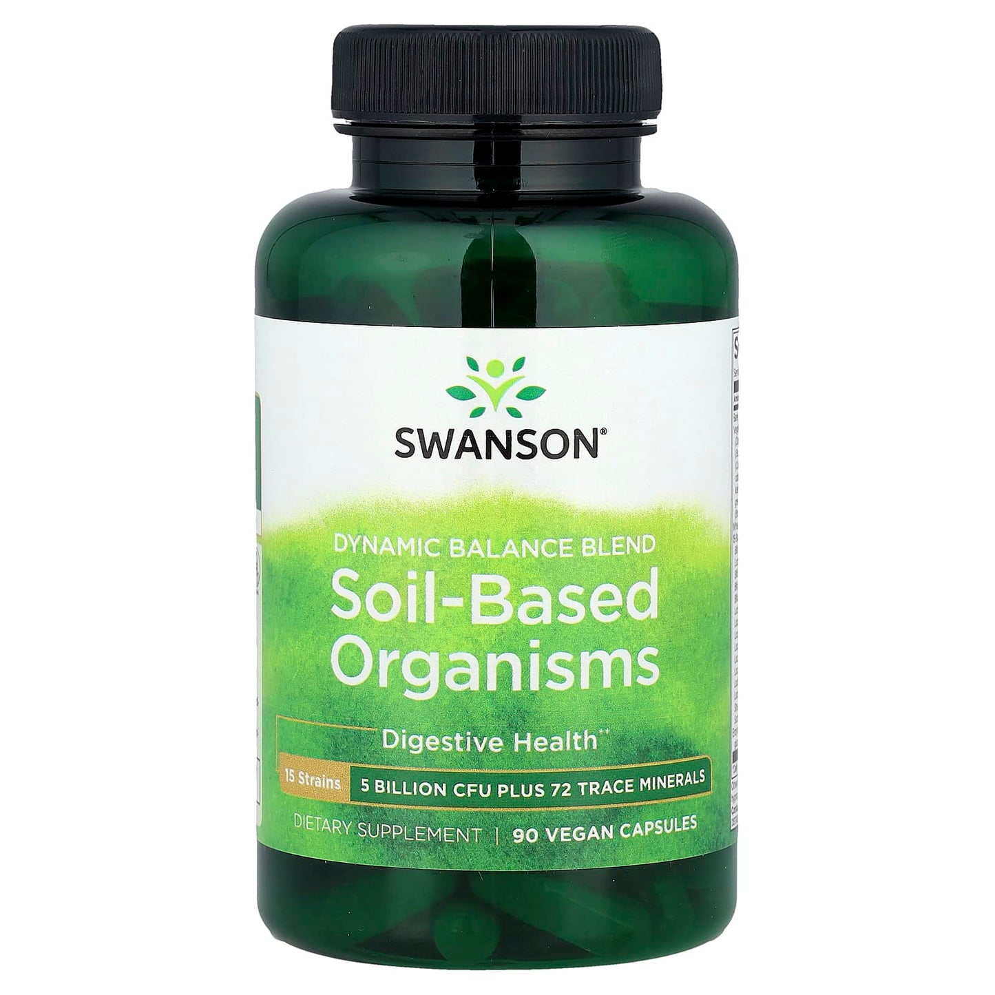 Swanson, Soil-Based Organisms, 90 Vegan Capsules - Image 1