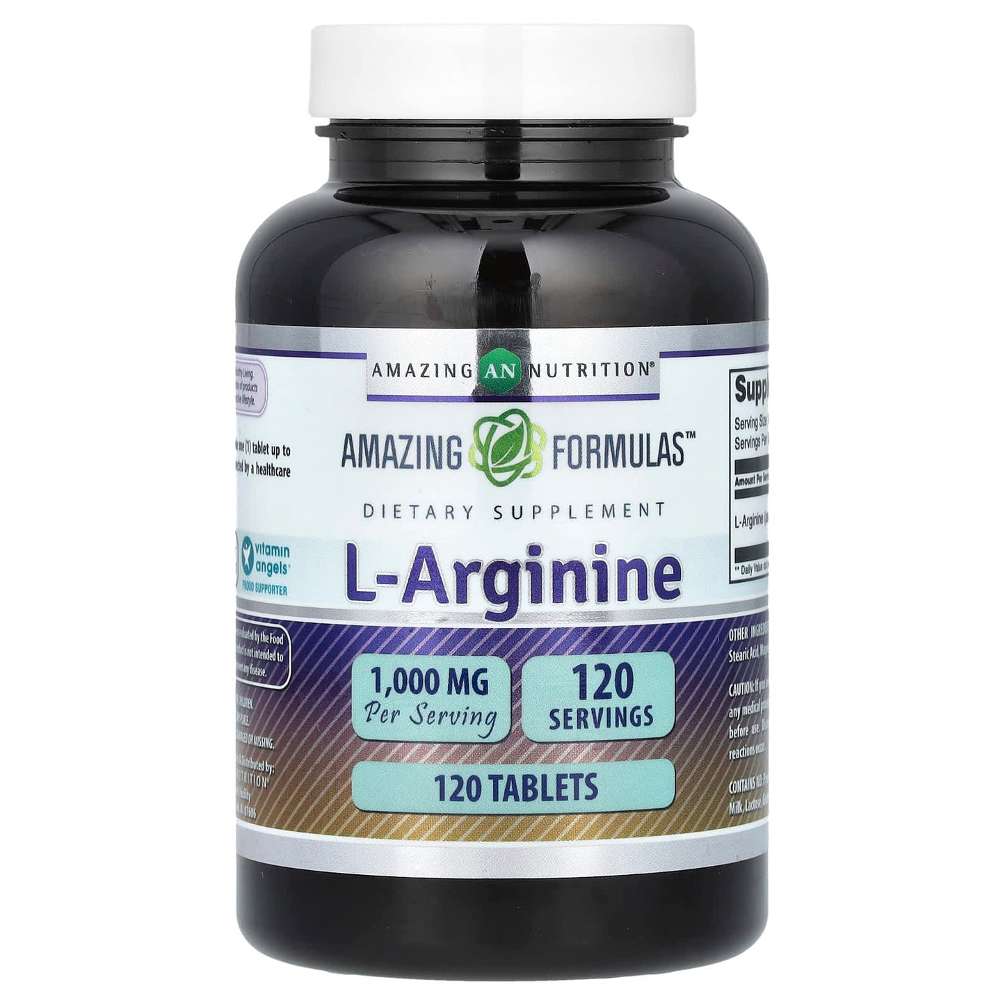 L-Arginine 1000mg Dietary Supplement for Healthy Blood Flow - Image 1
