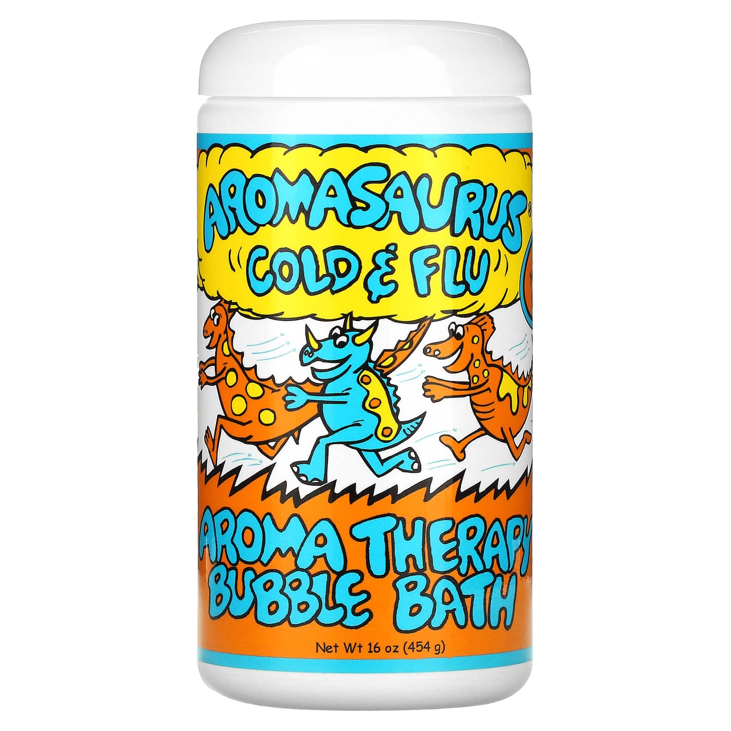 Natural Cold & Flu Relief Bath for Kids by Abra Therapeutics - Soothing Bubble Bath - Image 1