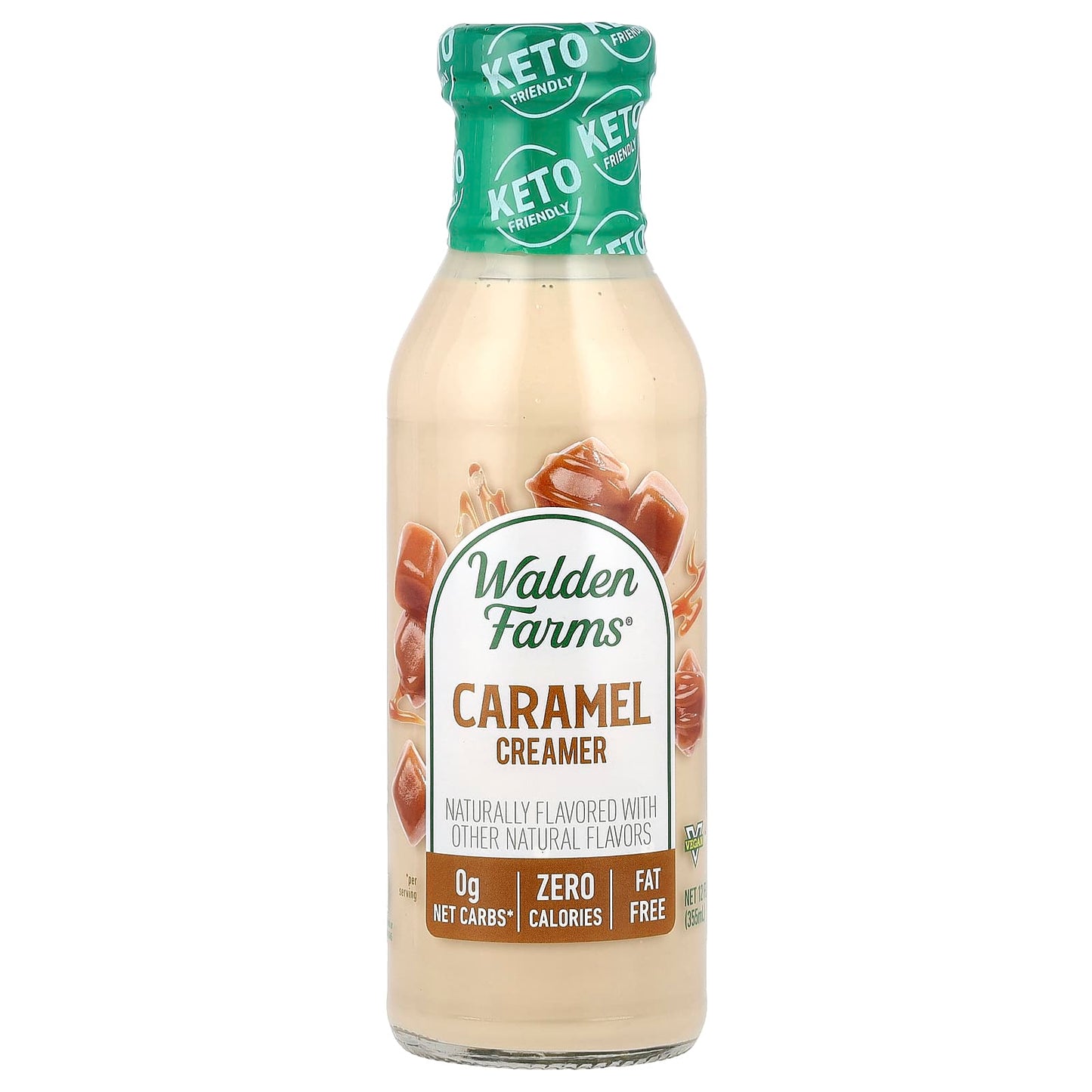 Walden Farms, Coffee Creamer, Caramel, 12 fl oz (355 ml) - Image 1