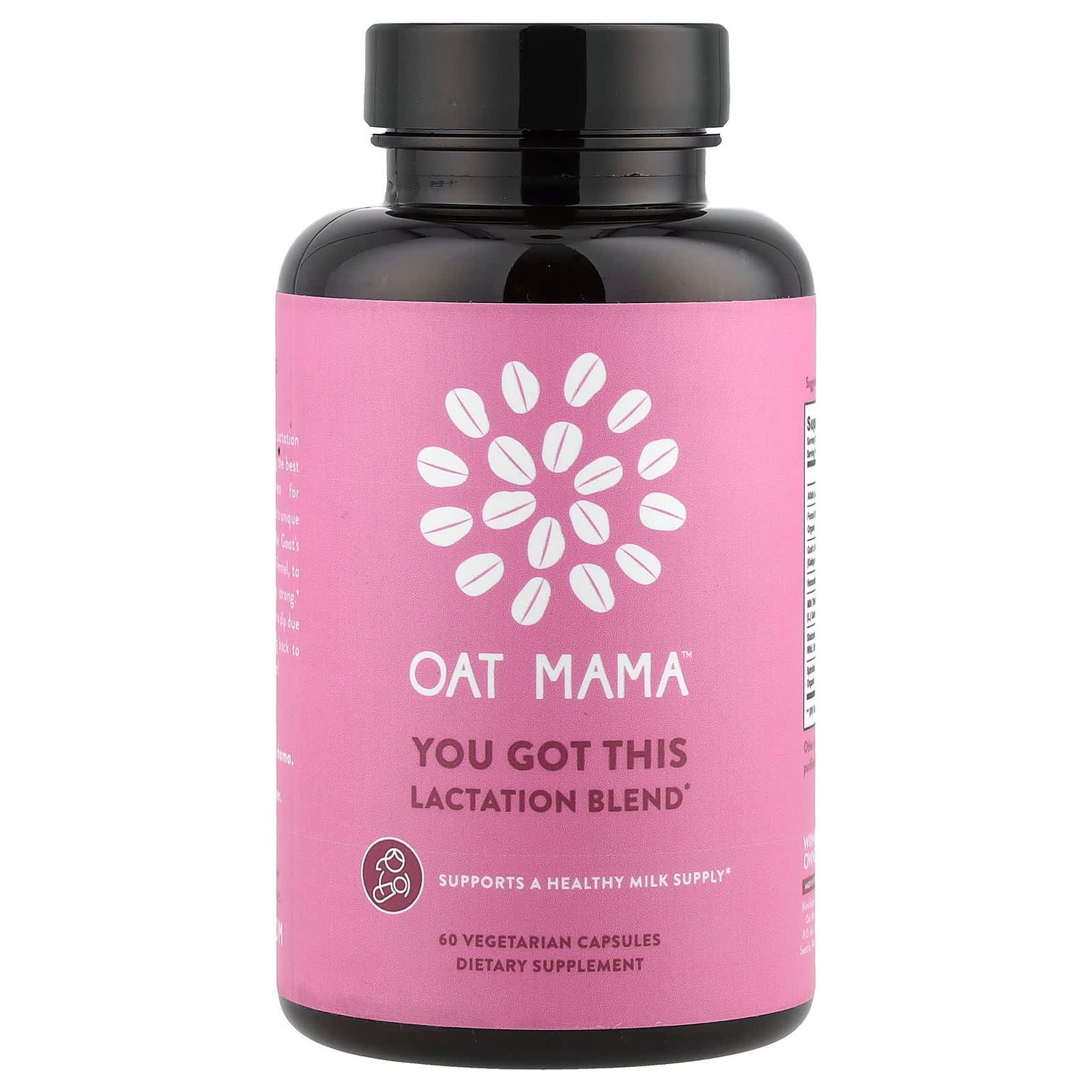 Oat Mama, You Got This, Lactation Blend, 60 Vegetarian Capsules - Image 1