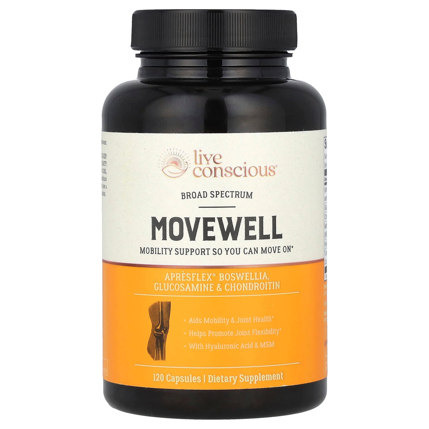 Live Conscious, MoveWell, 120 Capsules - Image 1