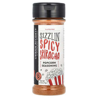 Spicy Sriracha Popcorn Seasoning by Urban Accents, 2.5 oz