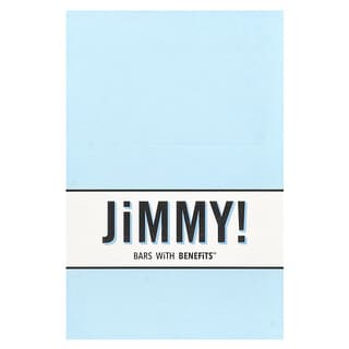 JimmyBar! Protein Bars with Caffeine & Omega 3, Mint Cookies 'N Cream