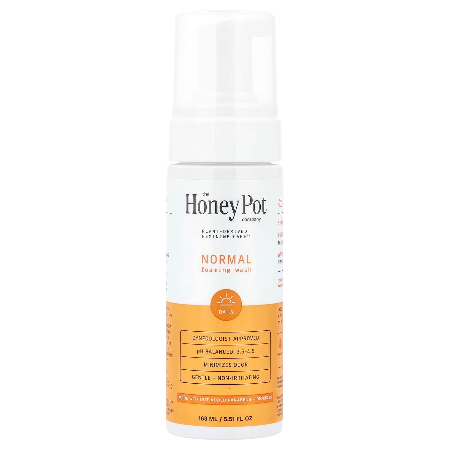 The Honey Pot Company, Foaming Wash, Normal, 5.51 fl oz (163 ml) - Image 1