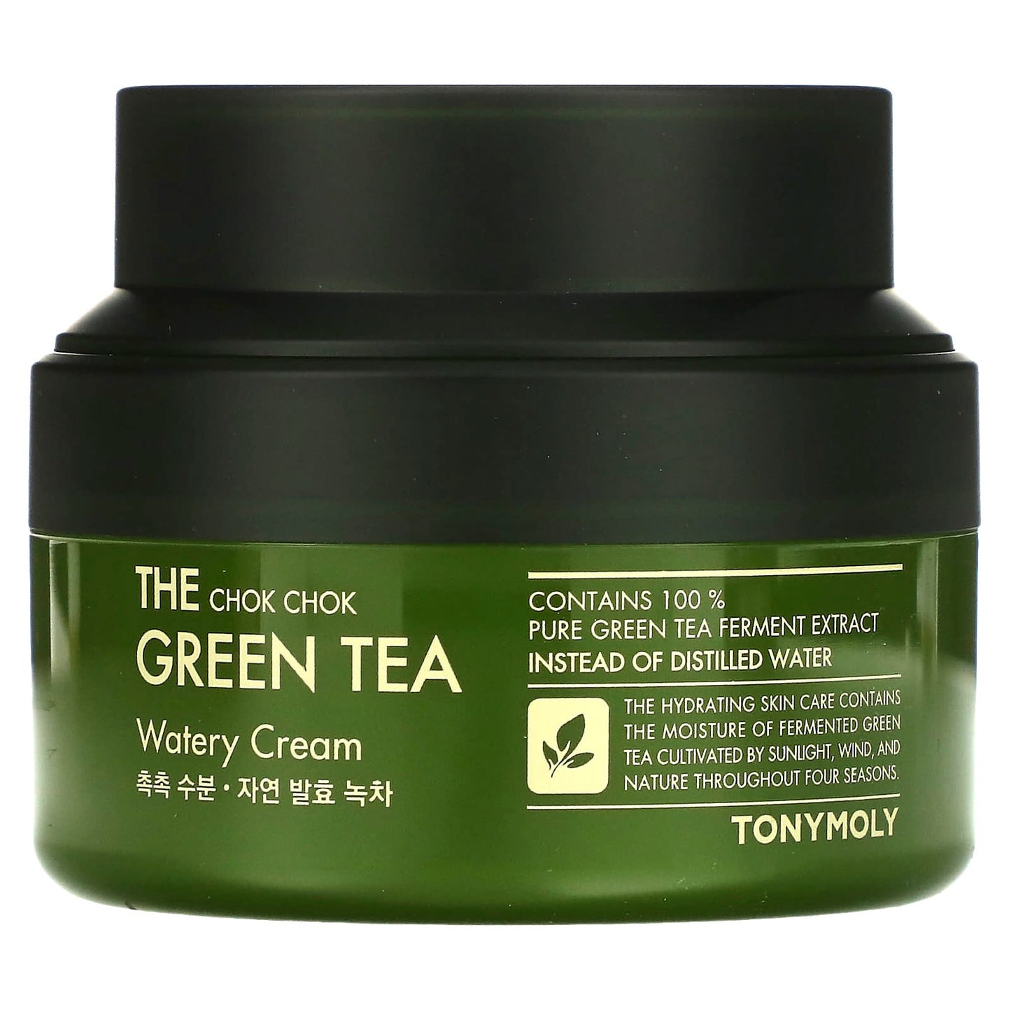 TonyMoly, The Chok Chok Green Tea, Watery Cream, 60 ml - Image 1