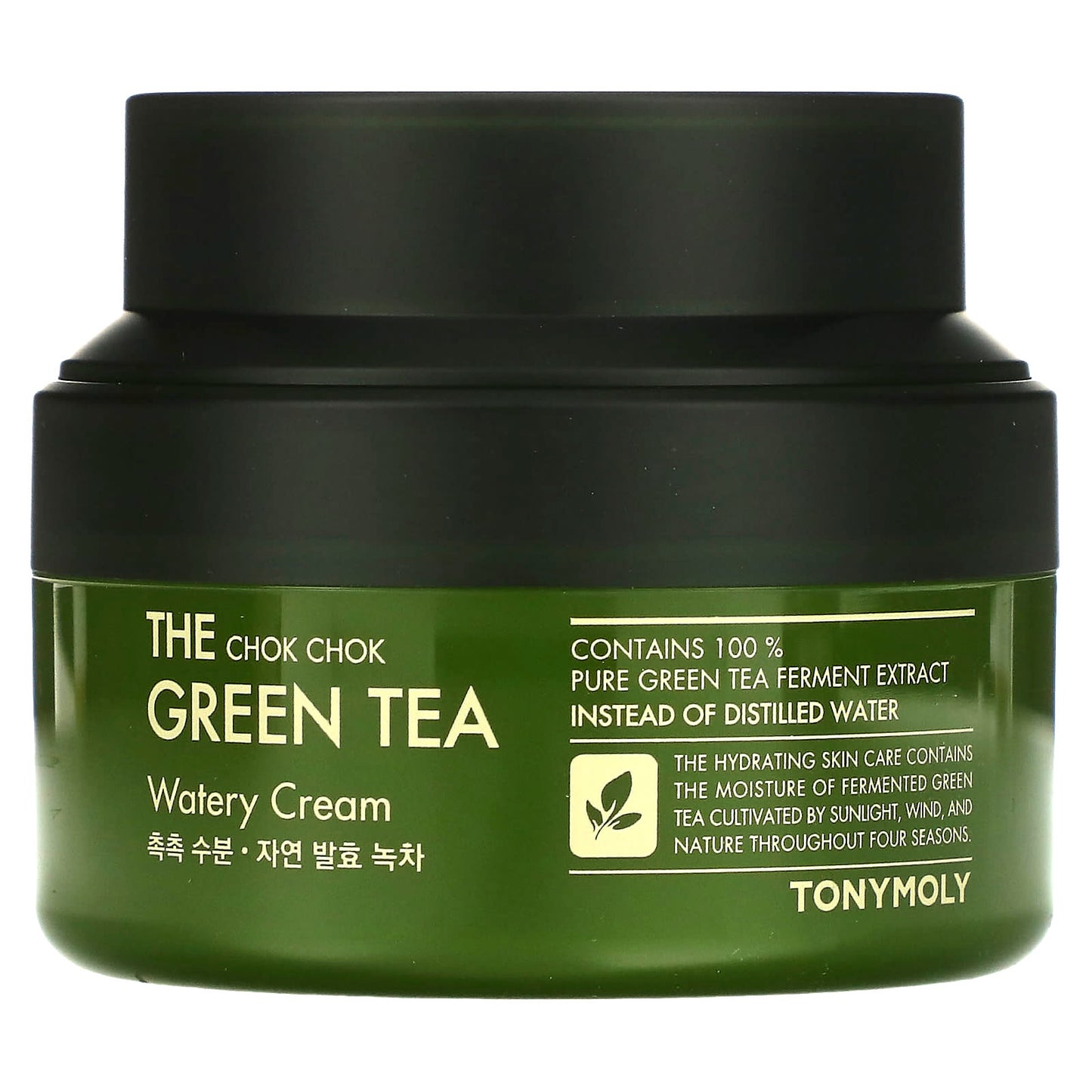TonyMoly, The Chok Chok Green Tea, Watery Cream, 60 ml - Image 1