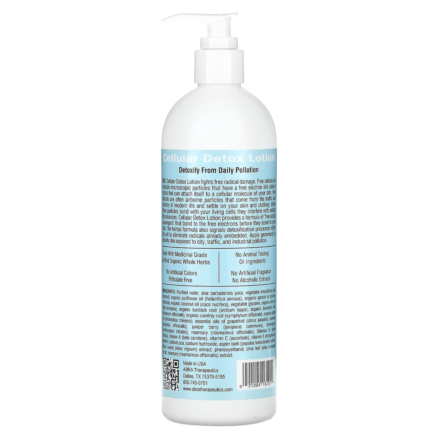 Grapefruit & Juniper Cellular Detox Lotion | Natural Skin Protection - Image 2