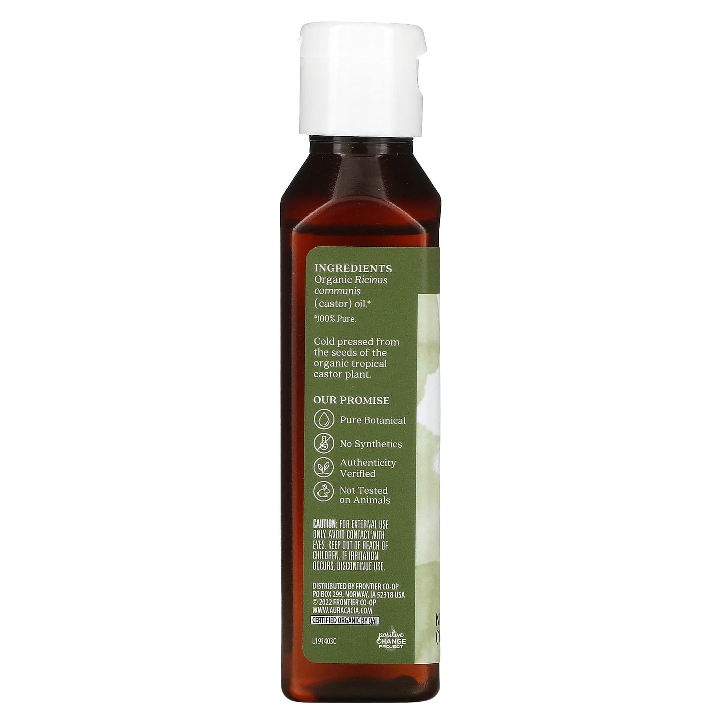 Aura Cacia USDA Organic Castor Oil for Healthy Skin - Image 2