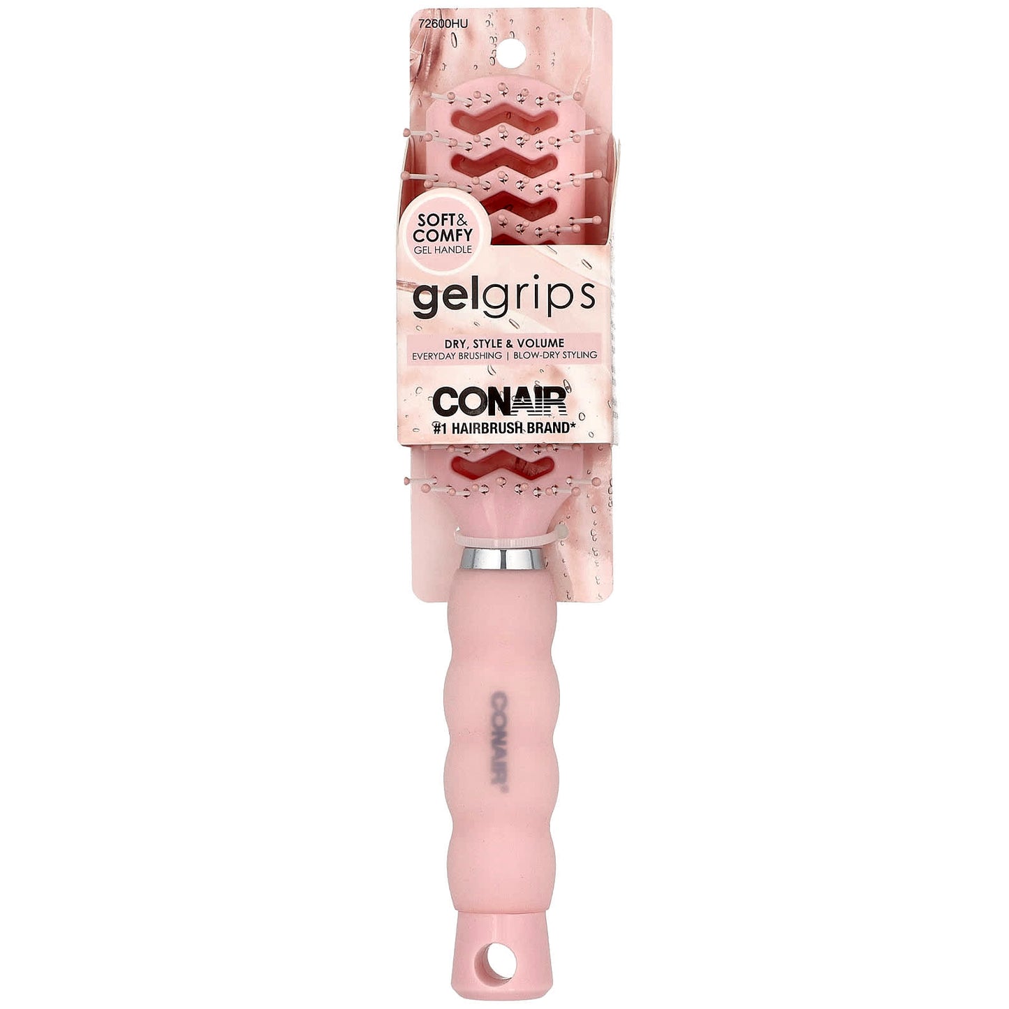 Conair Gel Grips Vent Hair Brush for Everyday Styling - Image 2