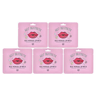 Rose Hydrogel Lip Patch for Soft, Plump Lips - 5 Patches