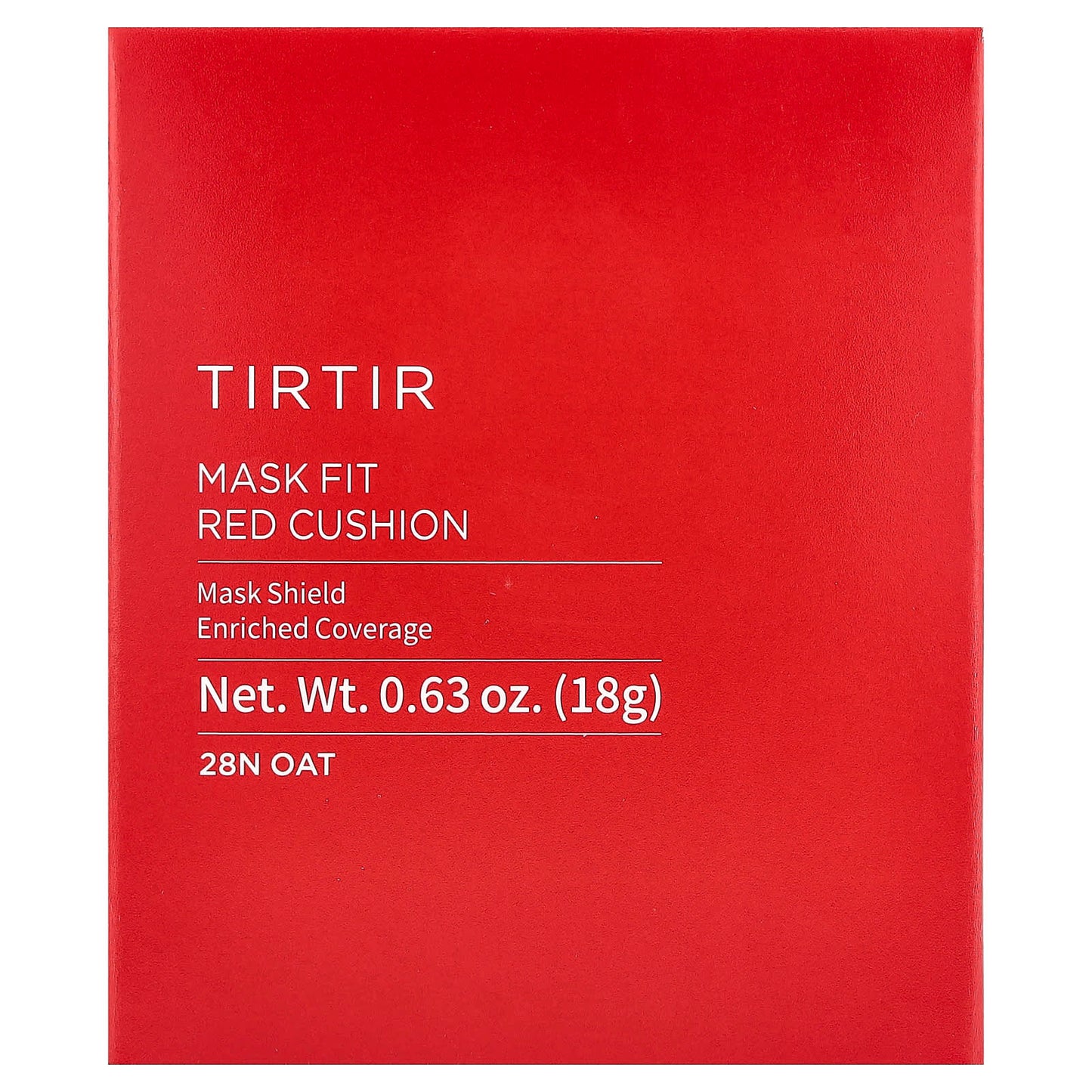 TIRTIR, Mask Fit Red Cushion, 28N Oat, 0.63 oz (18 g) - Image 2