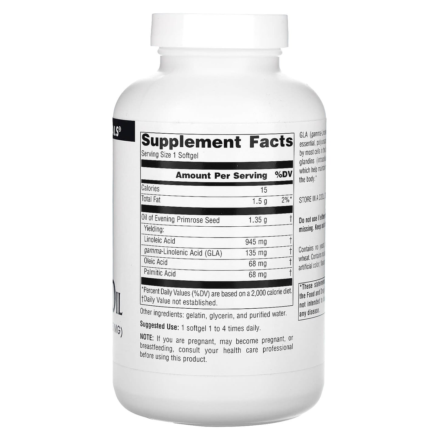 Source Naturals, Evening Primrose Oil, 1,350 mg, 120 Softgels - Image 2