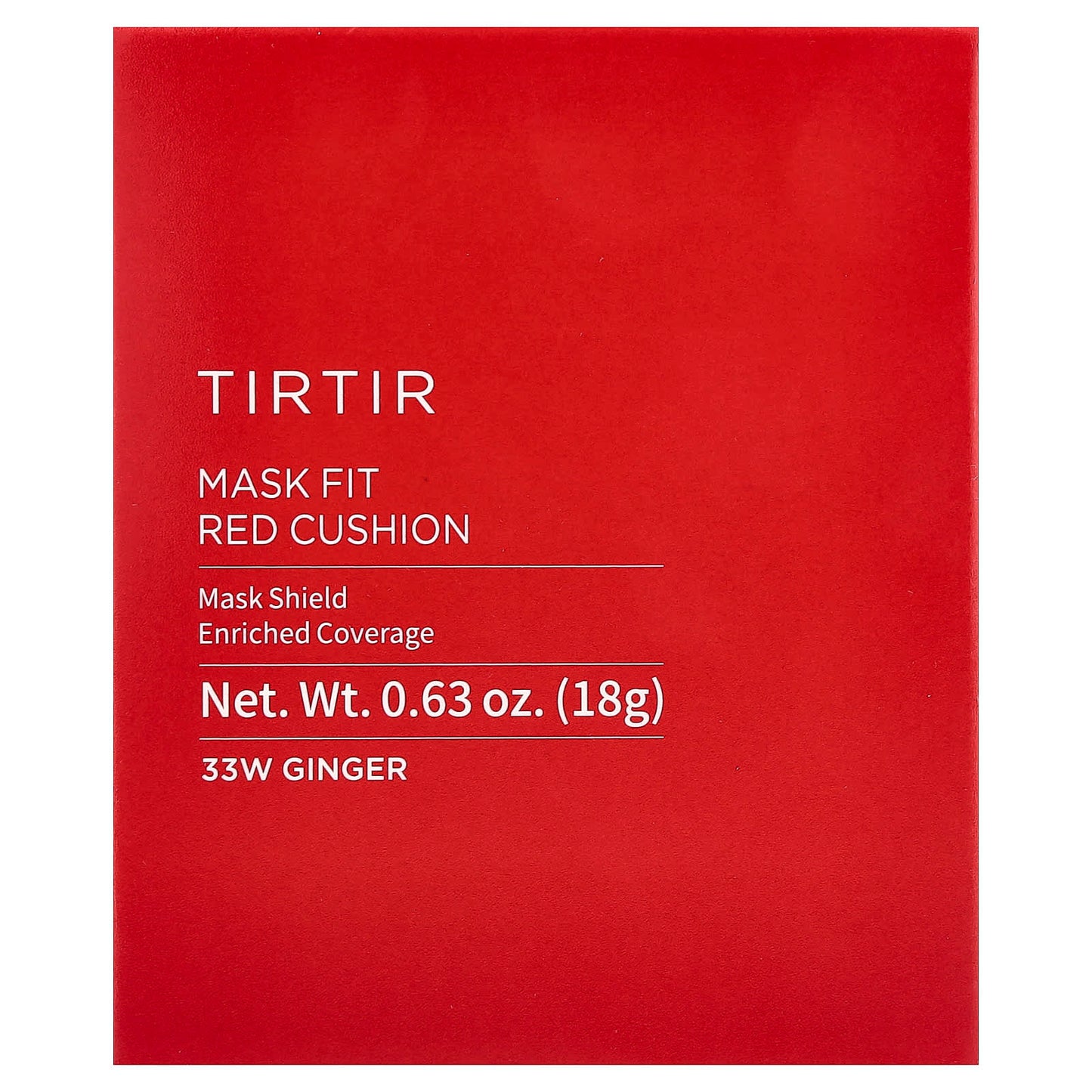 TIRTIR, Mask Fit Red Cushion, 33W Ginger, 0.63 oz (18 g) - Image 2