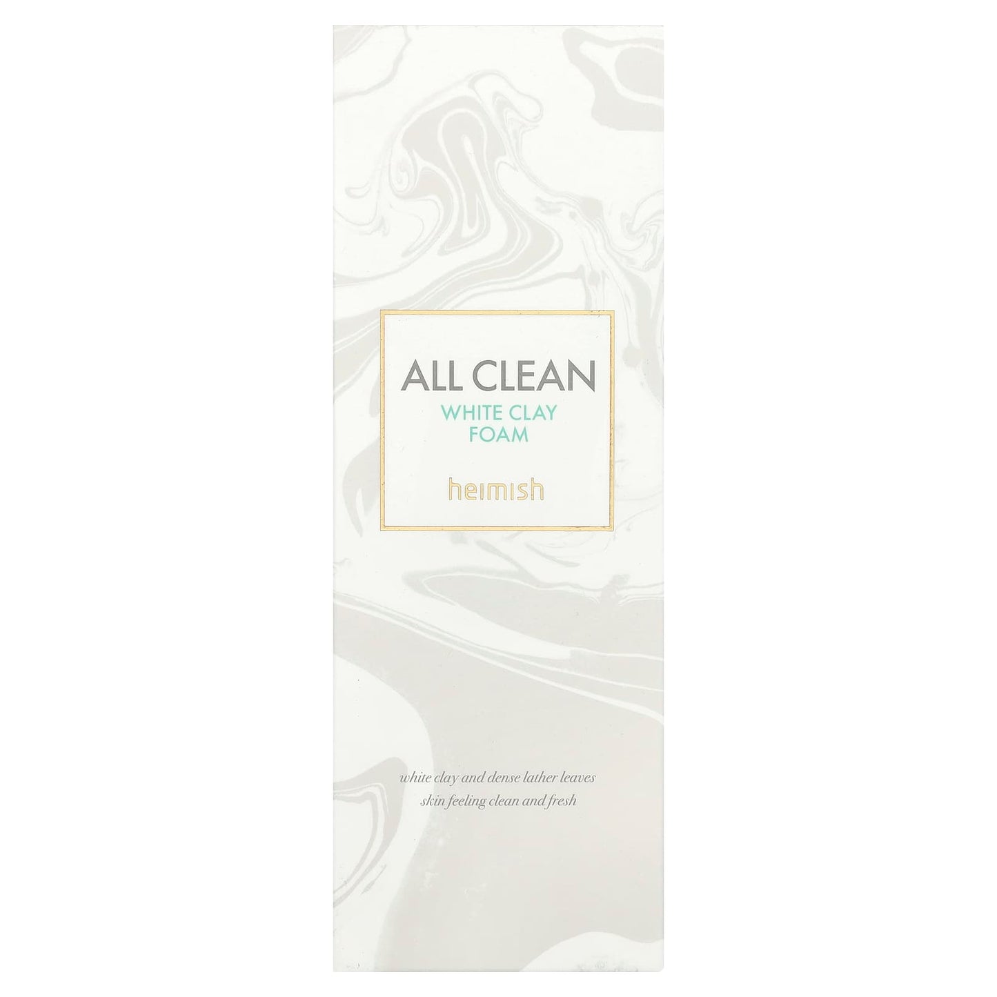 Heimish White Clay Foam, 5.29 oz - Gentle, Dermatologist-Tested Cleanser - Image 2