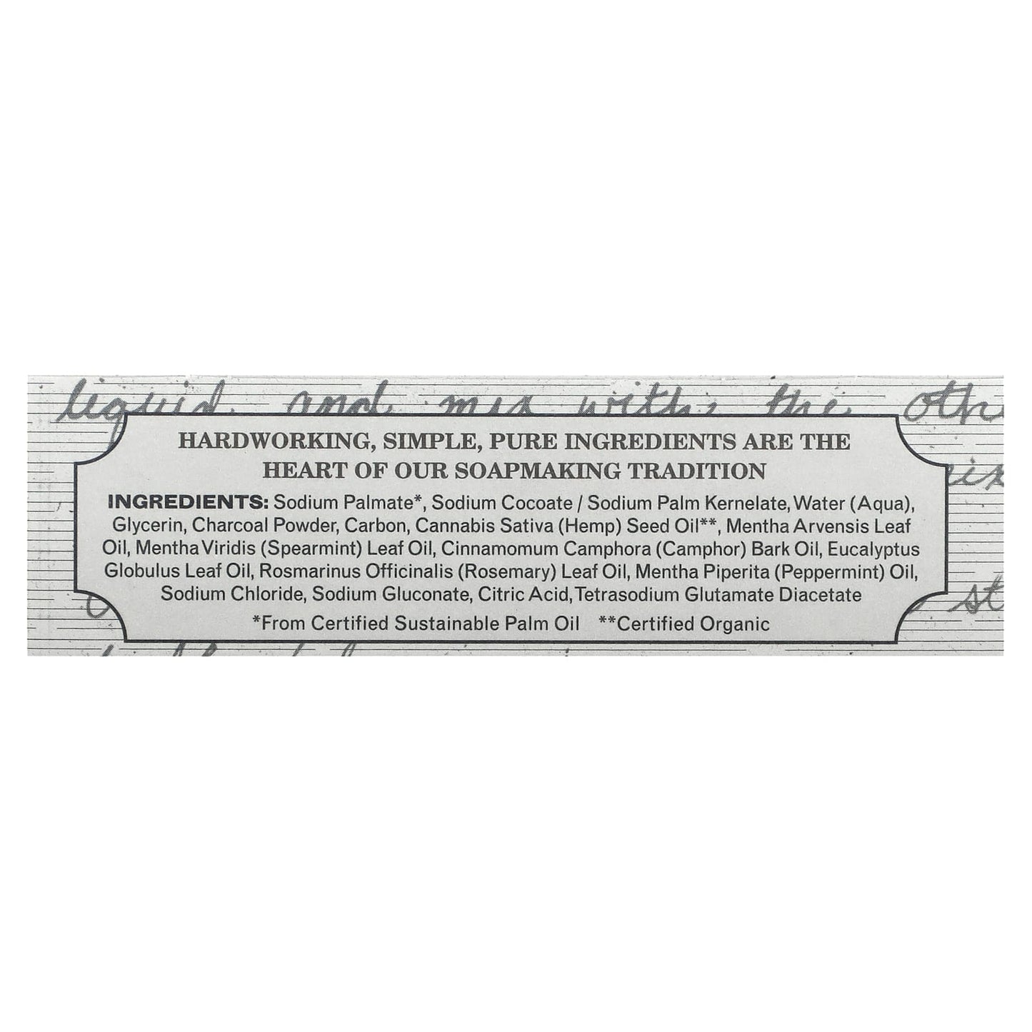 The Grandpa Soap Co., Face & Body Bar Soap, Charcoal, 4.25 oz (120 g) - Image 2