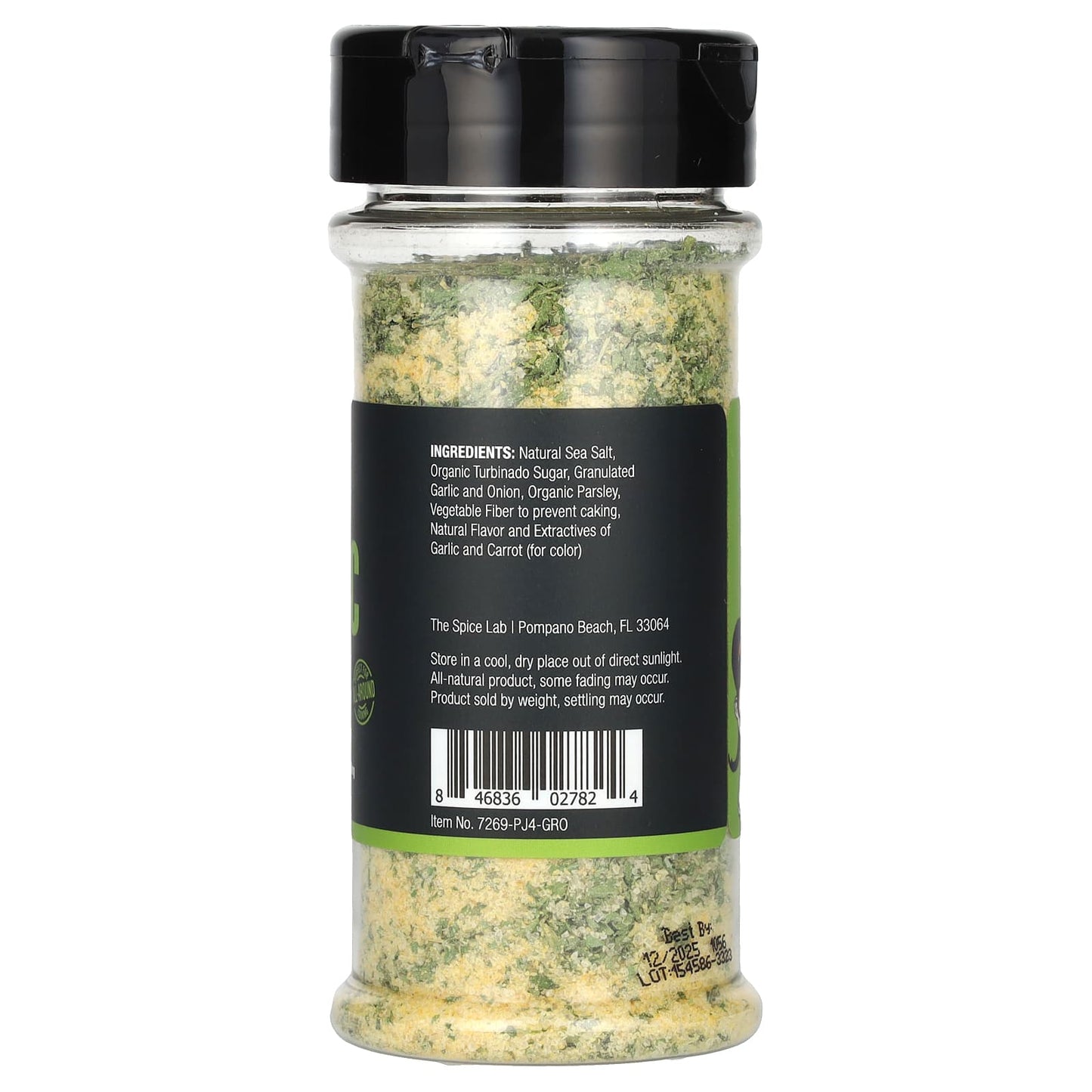 The Spice Lab, Garlic Salt, 6.3 oz (179 g) - Image 2