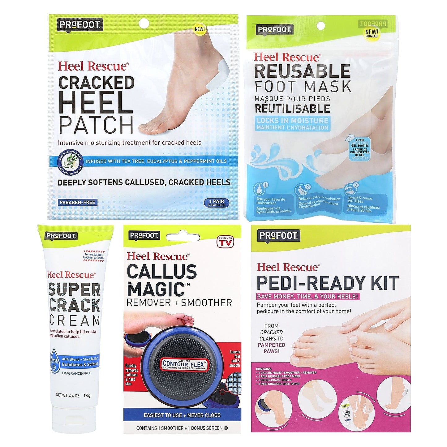 Profoot, Pedi Ready Kit , 4 Piece Kit - Image 1