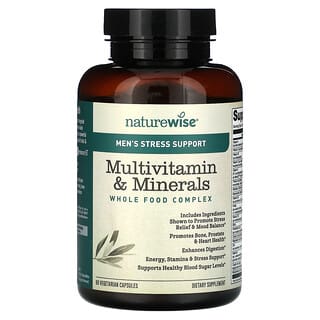 Men's Stress Support Multivitamin by NatureWise - 60 Capsules