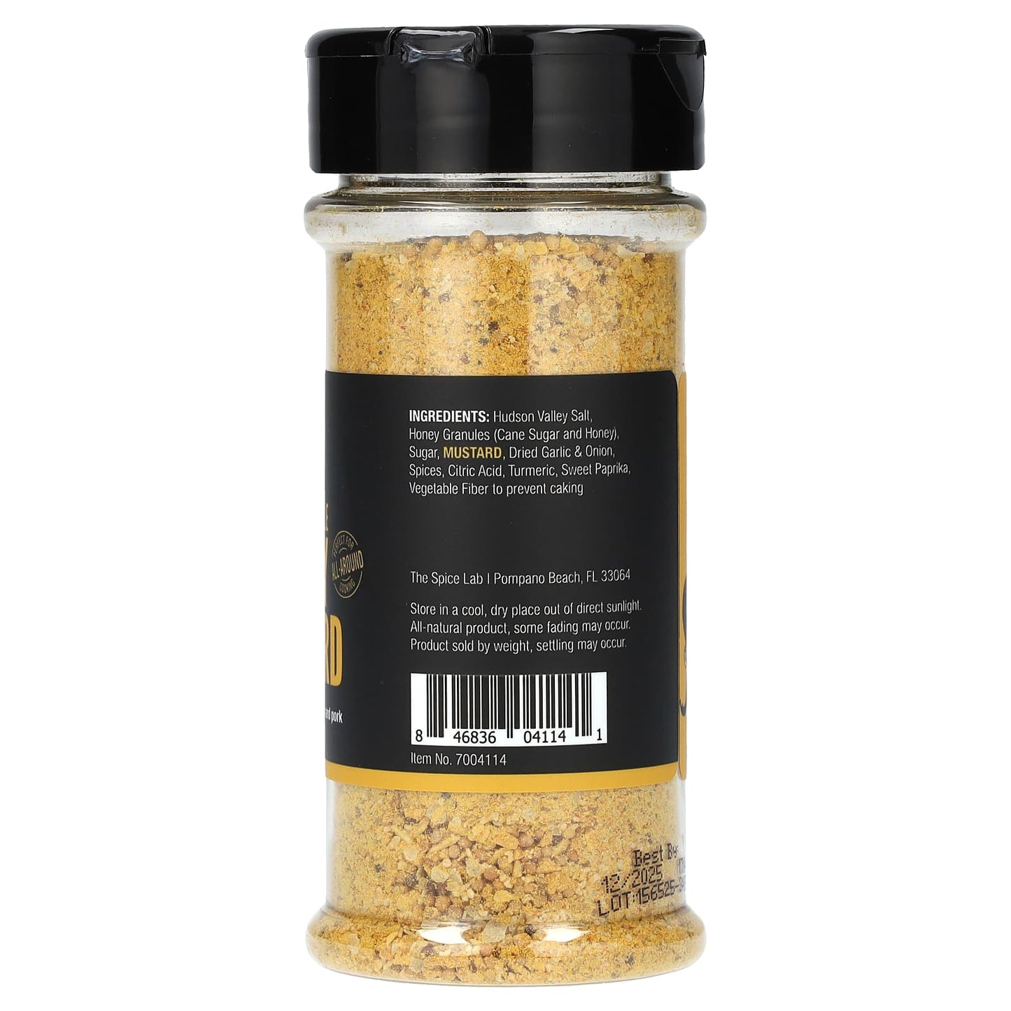 The Spice Lab, Country Style Honey Mustard, 6 oz (170 g) - Image 2
