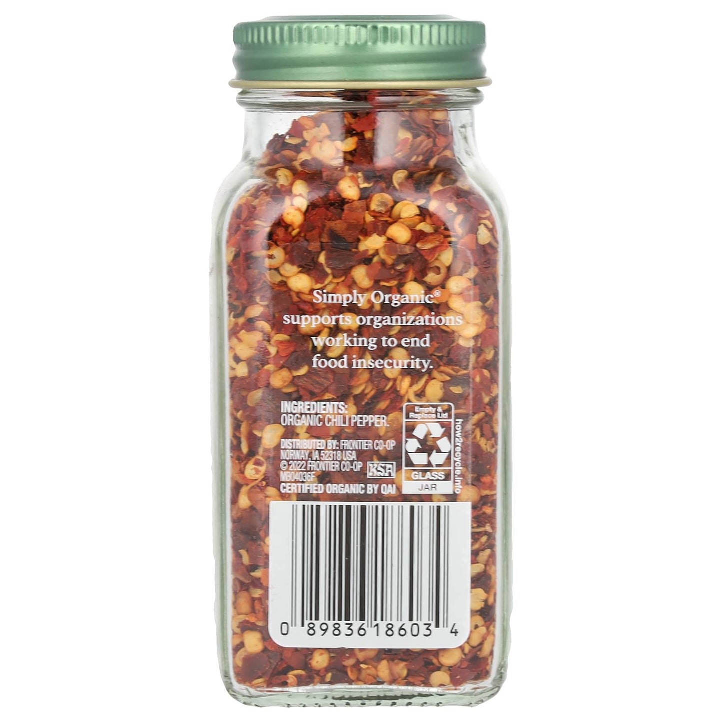 Simply Organic, Crushed Red Pepper, 1.59 oz (45 g) - Image 2