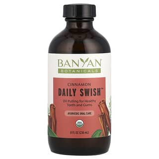 Daily Swish Oral Care Ayurvedic Oil Pulling with Cinnamon - 8 fl oz