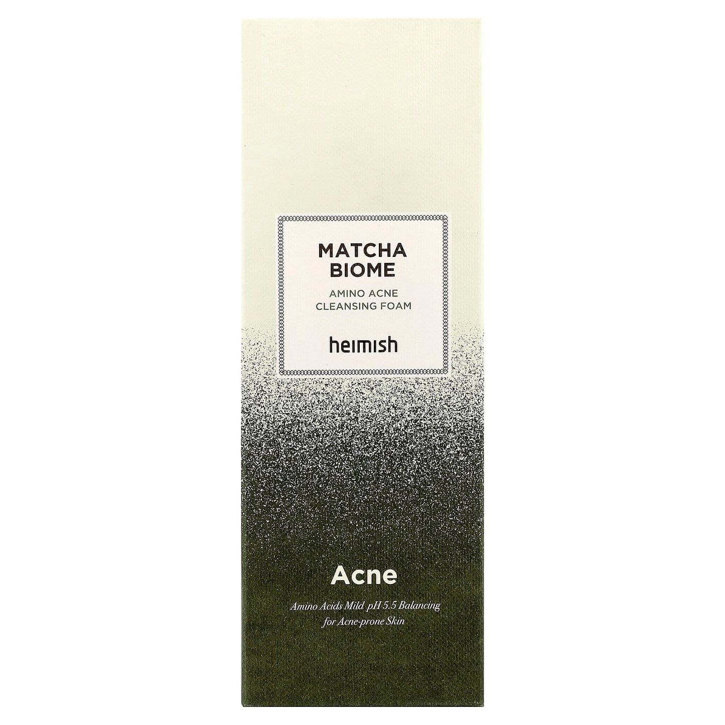 Heimish Matcha Biome Amino Acne Cleansing Foam, 5.29 oz (150g) - Image 2