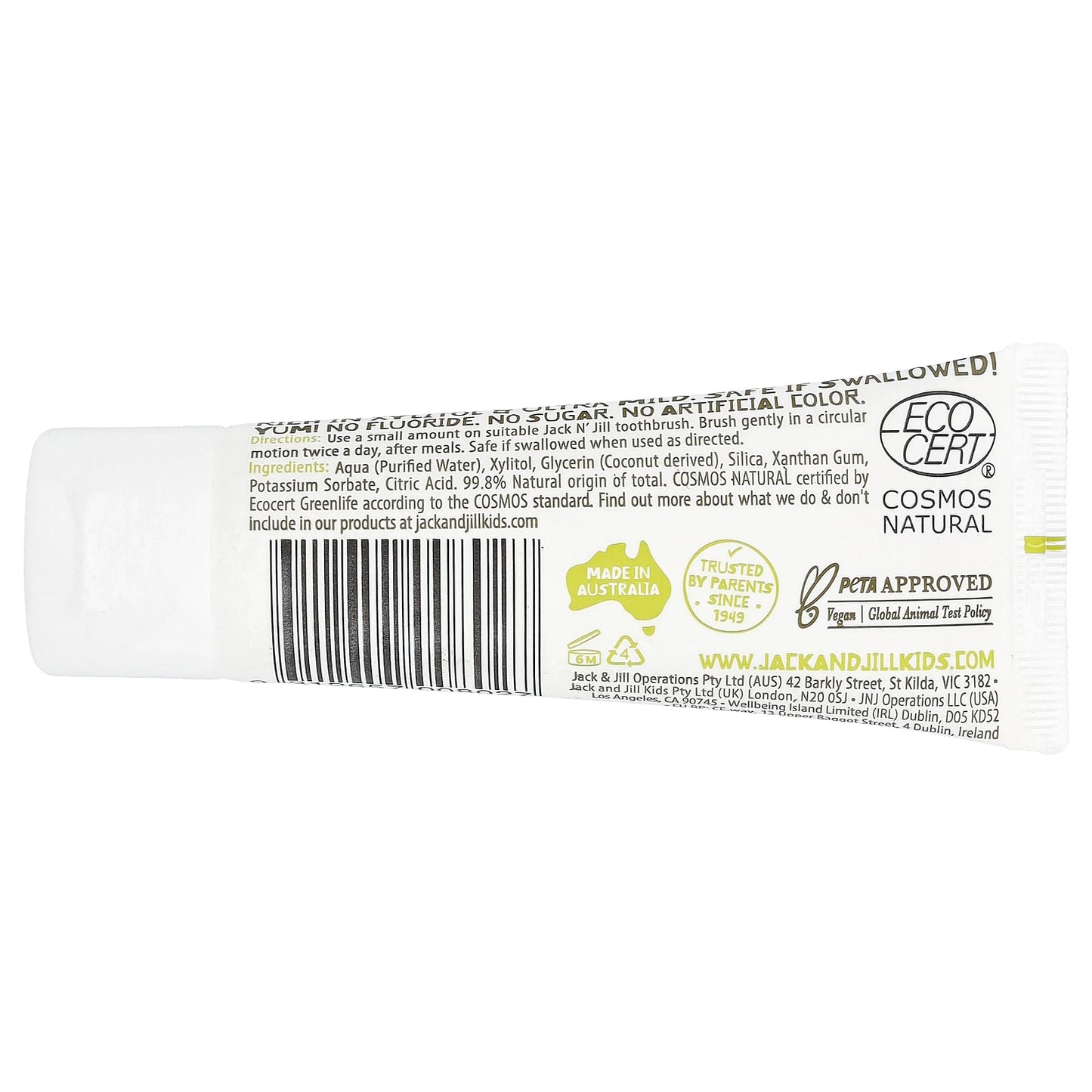 Natural Fluoride-Free Toothpaste for Kids | Jack n' Jill - Image 2