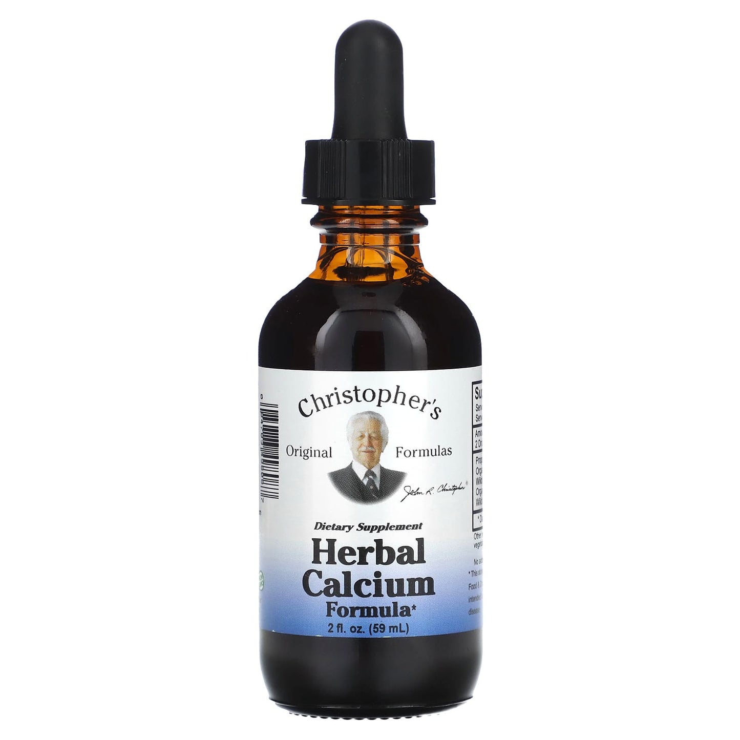 Christopher's Original Formulas, Herbal Calcium Formula, 2 fl oz (59 ml)