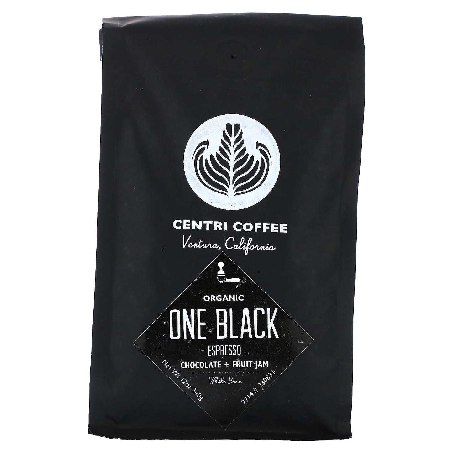 Organic One Black Espresso by Centri Coffee - Rich, Smooth, & Balanced - Image 1