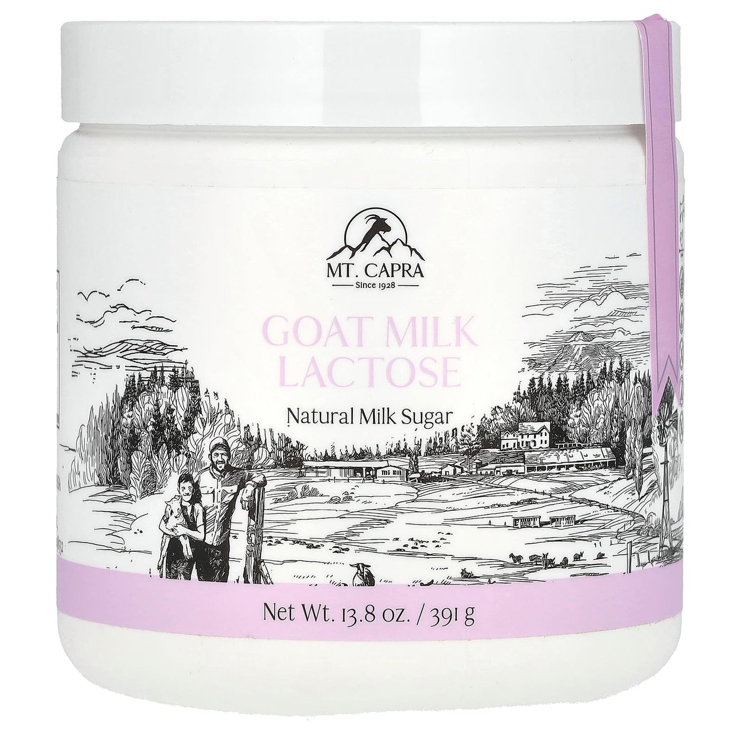 Mt. Capra, Goat Milk Lactose, 13.8 oz (391 g) - Image 1