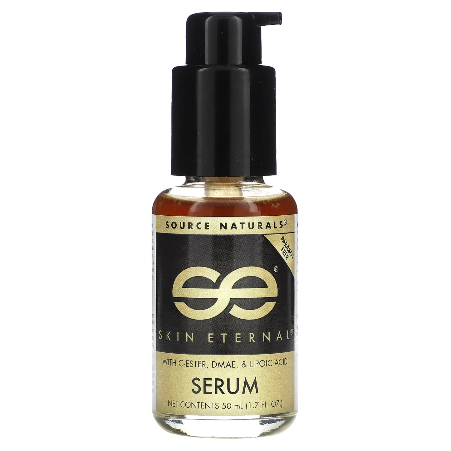 Source Naturals, Skin Eternal Serum With C-Ester, DMAE, & Lipoic Acid, 1.7 fl oz (50 ml) - Image 1