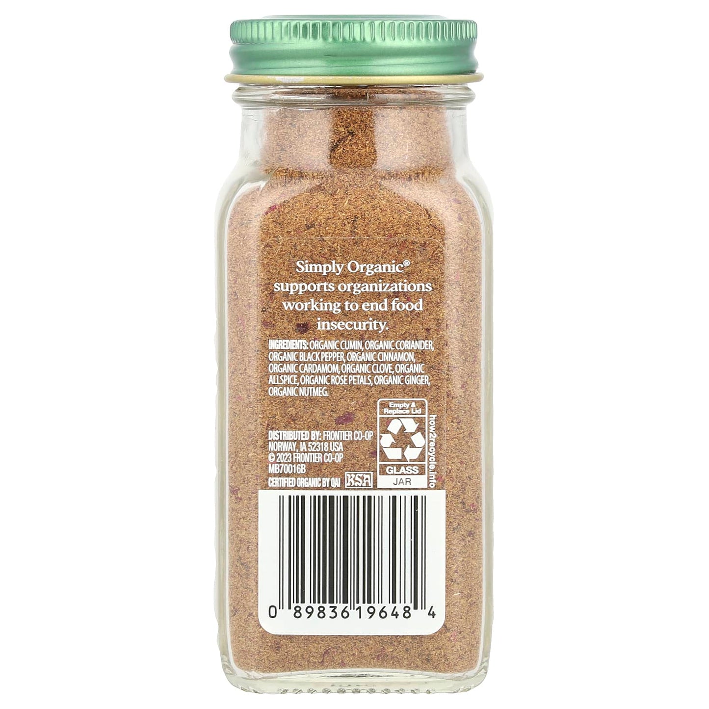 Simply Organic, Baharat Seasoning, 2.5 oz (71 g) - Image 2