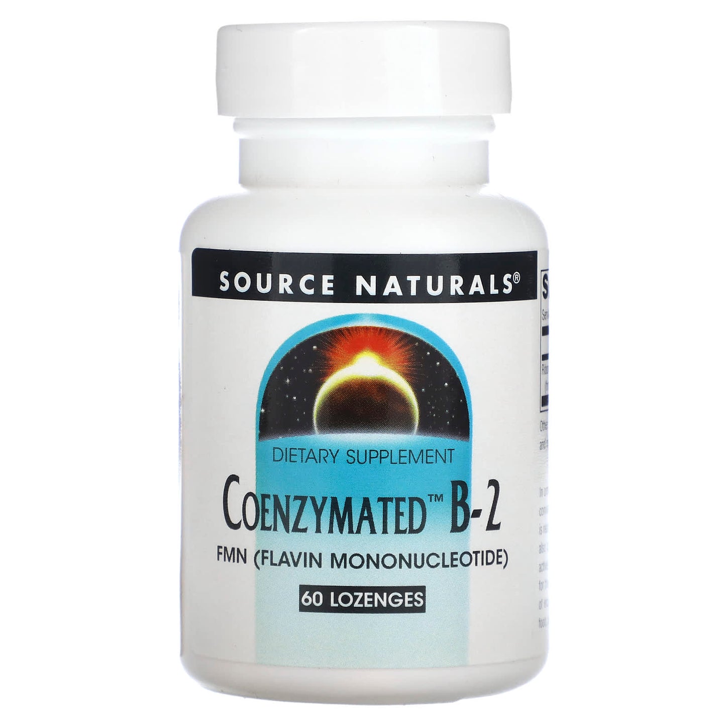 Source Naturals, Coenzymated B-2, 18 mg, 60 Lozenges - Image 1