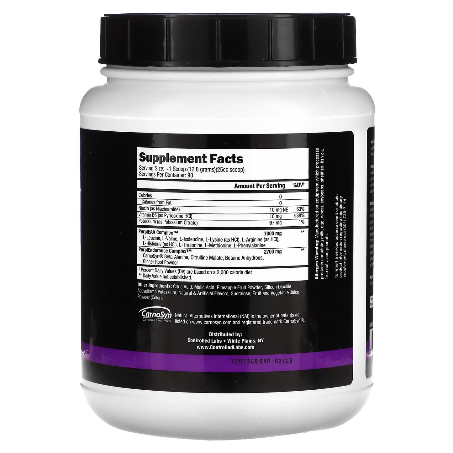 Controlled Labs Purple Wraath Juicy Grape Supplement - Image 2