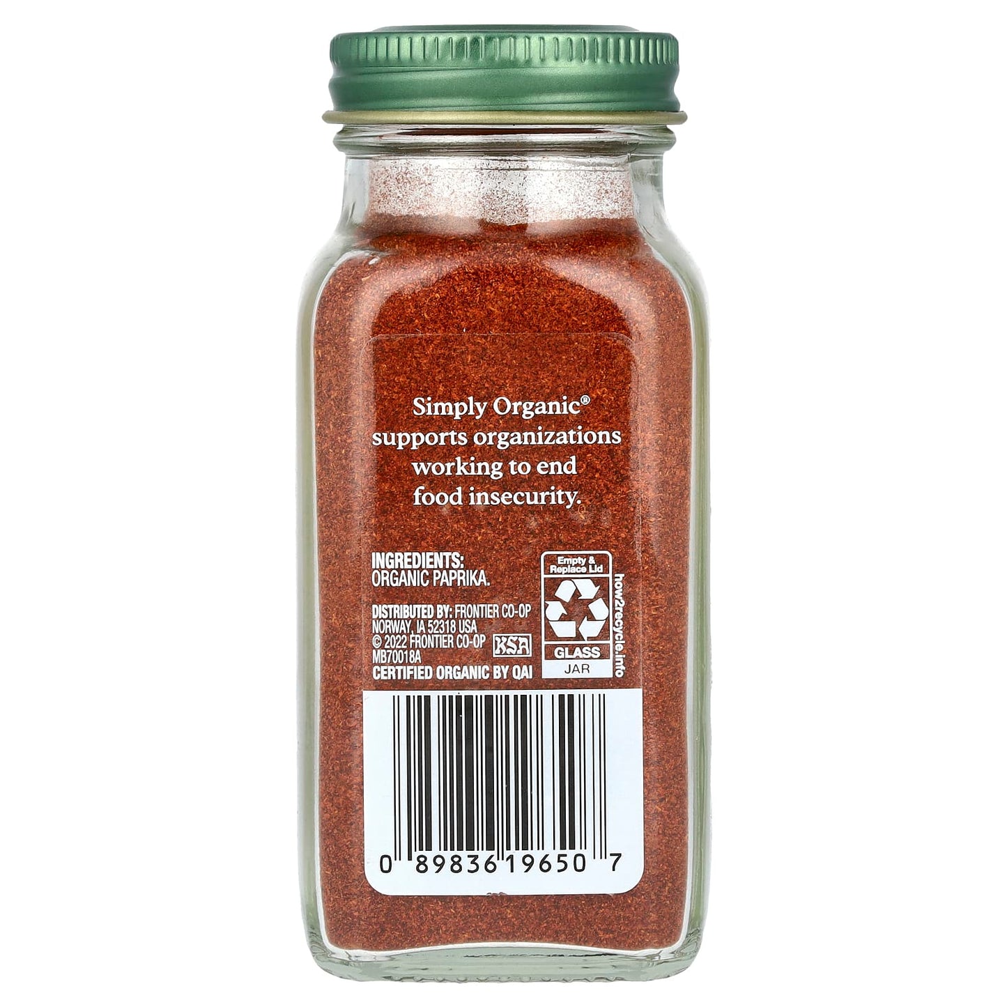 Simply Organic, Hot Paprika, 2.86 oz (81 g) - Image 2