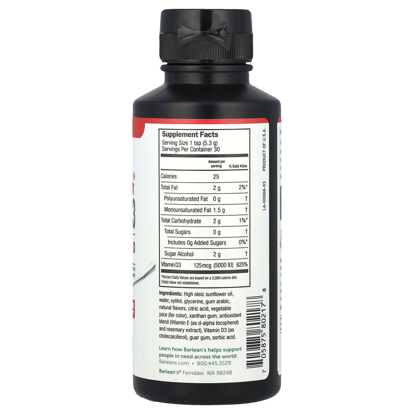 Boost Your Immune System with Delicious Strawberry Vitamin D3 by Barleans - Image 2